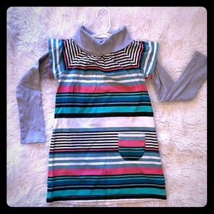 Girls Tea Collection turtleneck dress